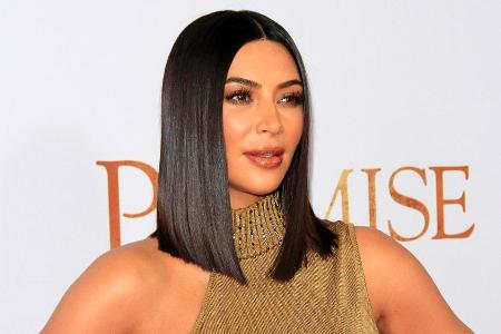 Haare wie Seide: Kim Kardashian mit ultraglänzender Mähne