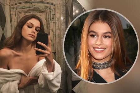 Zeigt sich Kaia Gerber zu freizügig?