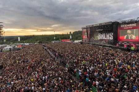 An Tag zwei dürfen die Rock-am-Ring-Besucher weiterfeiern
