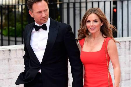 Geri Horner mit Ehemann Christian Horner