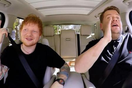 Ed Sheeran gibt bei James Cordens 