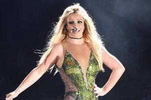 Britney Spears bei ihrem Konzert in Taipeh