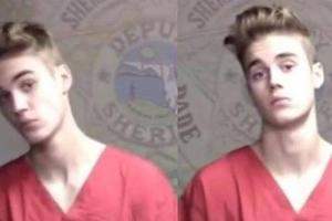 Justin Biebers Mugshot aus dem Jahr 2014