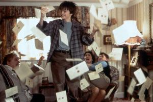 Harry Potter (Daniel Radcliffe) erhält Post aus Hogwarts in "Harry Potter und der Stein der Weisen"