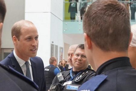 Prinz William hat sich persönlich bei der Polizei von Manchester bedankt