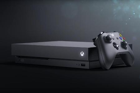 So sieht sie aus, die neue Xbox One X