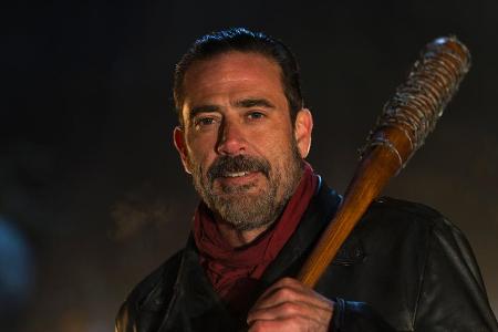 Jeffrey Dean Morgan als kaltblütiger, aber auch charismatischer Bösewicht Negan