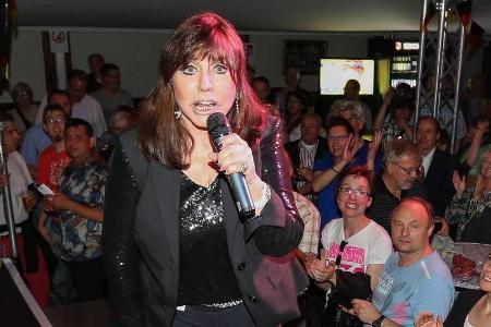 Tina York bei einem Auftritt