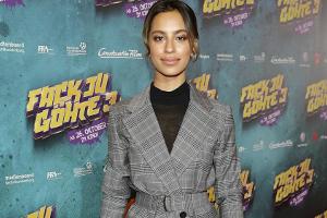 Gizem Emre auf dem roten Teppich in München