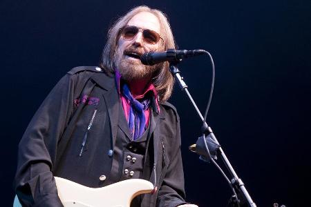 Tom Petty mit seinen Heartbreakers bei einem Auftritt in Pittsburgh