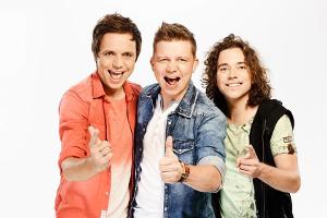 Die Brüder Markus, Tobias und Philipp Thomann (v.l.n.r.) sind zusammen die Dorfrocker