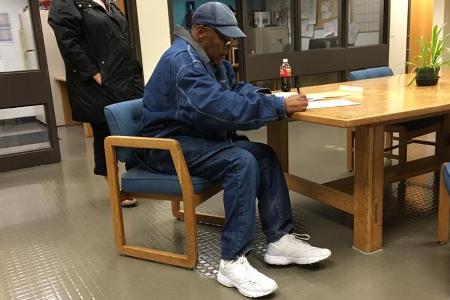 Dieses Foto von O.J. Simpson veröffentlichte das Staatsgefängnis von Nevada