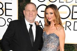 Harvey Weinstein und seine Noch-Ehefrau Georgina Chapman bei den Golden Globes im Januar 2017
