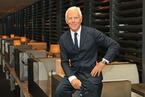 Giorgio Armani gründete sein Modelabel 1975 - heute ist er einer der bekanntesten Designern der Welt