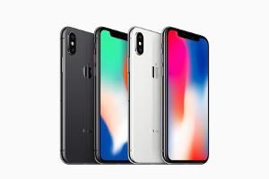 Das iPhone X gibt es in den Farbvarianten "Silber" und "Space Grau"
