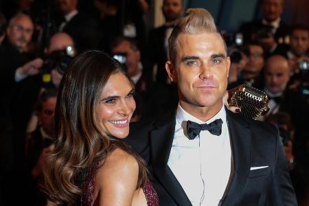 Robbie Williams und seine Frau Ayda Field