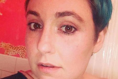 Schauspielerin Lena Dunham experimentiert gerne mit ausgefallenen Looks