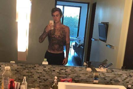 Wie viele Stunden Justin Bieber dafür wohl im Tattoo-Studio verbringen musste?