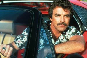 Tom Selleck in "Magnum"