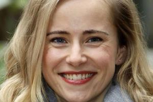 Schauspielerin Susanne Bormann bei den Dreharbeiten zu "Tatort: Der Fall Holdt" im November vor einem Jahr