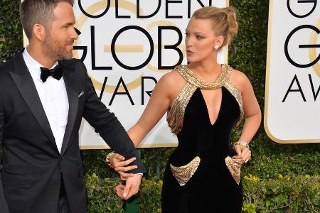 Blake Lively und Ryan Reynolds bei den Golden Globe Awards in Los Angeles