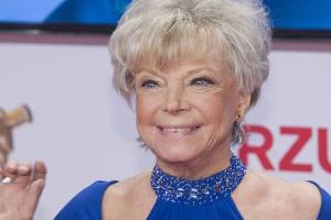 Grit Boettcher bei einem Auftritt in Hamburg