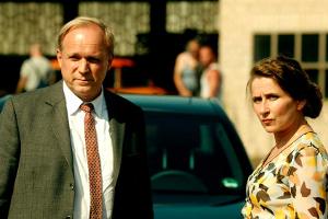 "Tatort: Im Schmerz geboren": Felix Murot (Ulrich Tukur) und Magda Wächter (Barbara Philipp)