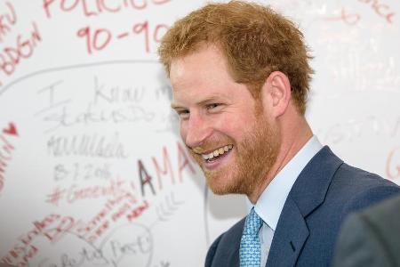Prinz Harry hat offenbar eine musikalische Ader