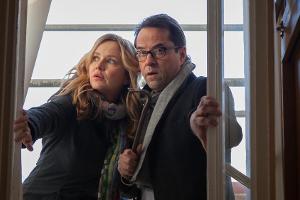 "Die 7. Stunde": Vernau (Jan Josef Liefers) und Marie-Luise (Stefanie Stappenbeck) steigen heimlich in die Schule ein