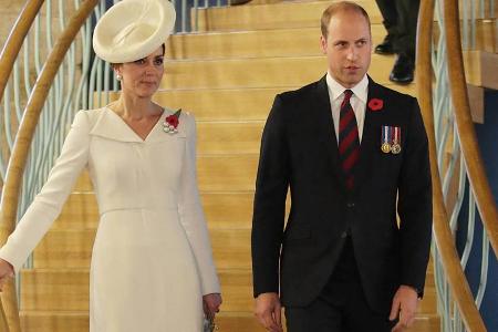 William und Kate in Belgien
