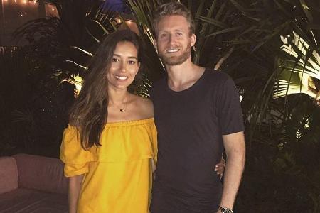 Ein schönes Paar: André Schürrle und Anna Sharypova