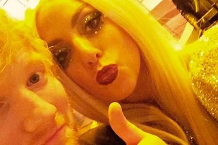 Lady Gaga nimmt Ed Sheeran auf Instagram in Schutz