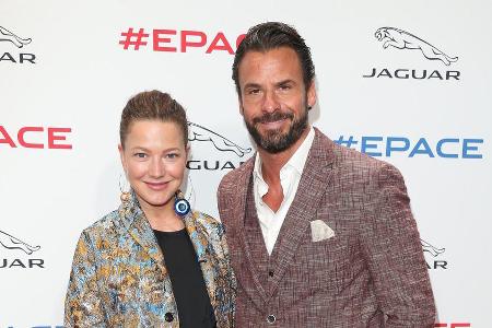 Zeigten sich begeistert von dem Event in London: Hannah Herzsprung und Stephan Luca