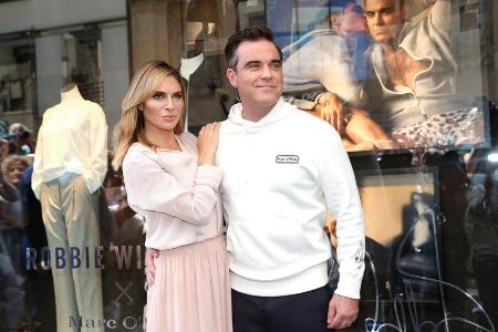 Robbie und Ayda Williams präsentierten in München ihre Kollektion für Marc O'Polo