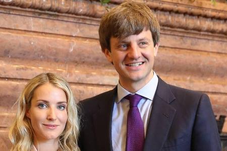 Prinz Ernst August junior und seine frisch angetraute Frau Ekaterina Malysheva