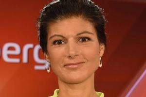 Sahra Wagenknecht bei einem Talkshow-Auftritt