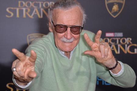Stan Lee ist der Erfinder von vielen berühmten Comic-Helden