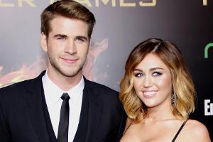 Liam Hemsworth und Miley Cyrus im Jahr 2012 bei der Premiere von "Die Tribute von Panem - The Hunger Games"