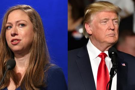 Chelsea Clinton hatte auf Twitter eine schlagfertige Antwort für Donald Trump parat