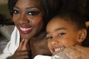 Viola Davis mit ihrer Tochter Genesis