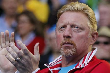 Boris Becker bei den Australian Open im Januar 2016