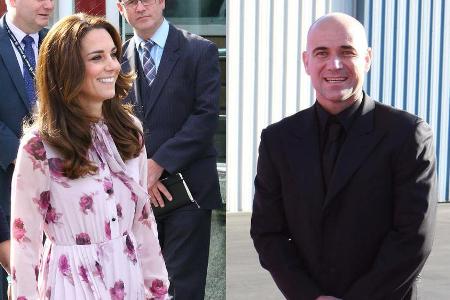 Andre Agassi ist schwer beeindruckt von Herzogin Kate