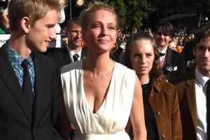 Uma Thurman auf dem Karlovy Vary International Film Festival