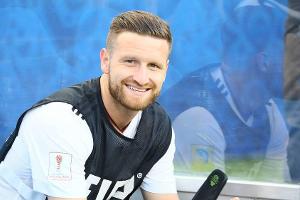 Freut sich über seine Tochter: Shkodran Mustafi