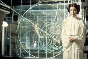 Carrie Fisher als Prinzessin Leia