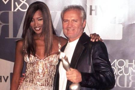 Gianni Versace und Topmodel Naomi Campbell: Die beiden waren befreundet