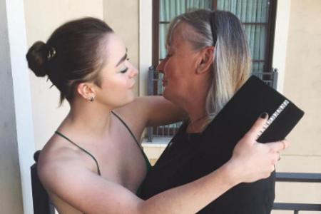 Maisie Williams und ihre Mama