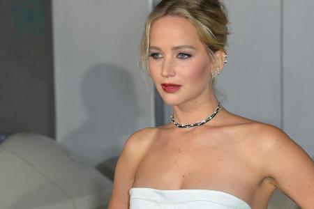 Jennifer Lawrence auf einer Filmpremiere