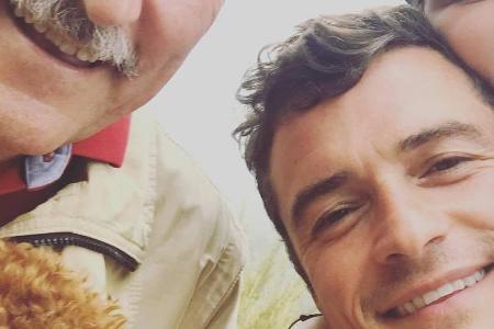 Drei Blooms auf einem Foto