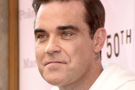Robbie Williams' Gesicht sah in letzter Zeit voller aus als gewohnt